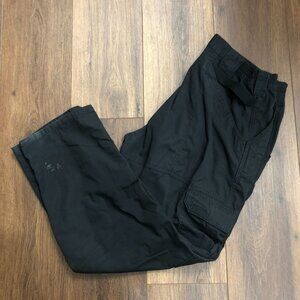 5.11 Tactical Men's Size 36 X 30 Black Cargo Tactical Workwear Utility Pants